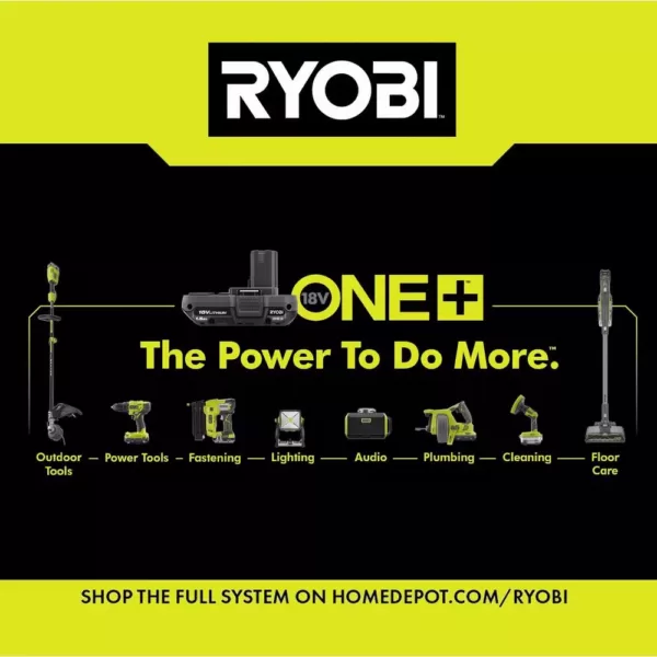 RYOBI 18-Volt ONE+ Cordless Brushless 3-Speed 1/4 in. Hex Impact Driver (Tool Only) with Belt Clip