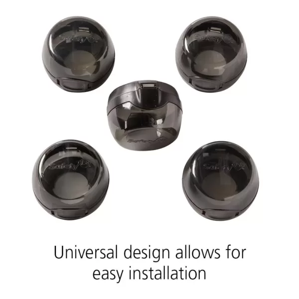 Safety 1st Stove Knob Covers Decor Door Lock (5-Pack)