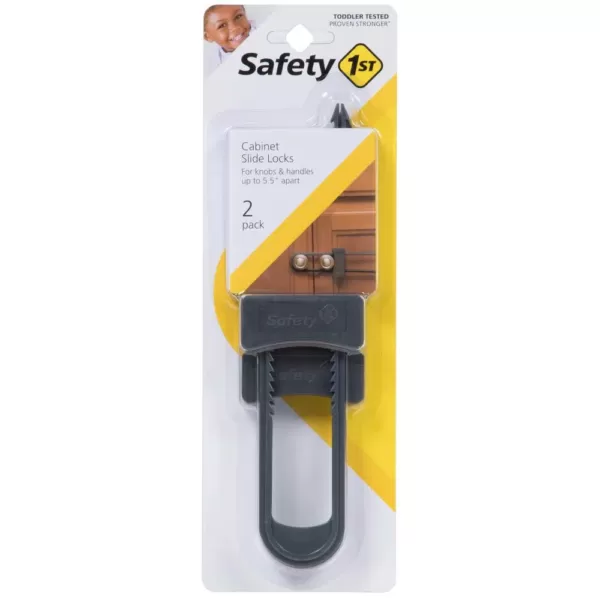 Safety 1st Double Door Decor Slide Lock (2-Pack)