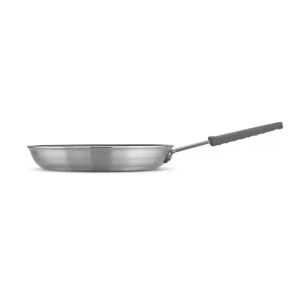 Tramontina Professional Fusion 12 in. Aluminum Frying Pan in Satin Silver