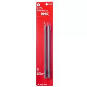 Senco DuraSpin Phillips Bit 3in. Integrated Replacement Drive Drill Bits (2-Pack)