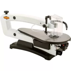 Shop Fox 18 in. VS Scroll Saw with LED and Rotary Tool Kit