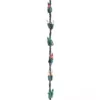Sienna 100-Light Clear and Green Shimmering Christmas Garland Mini Lights with 9 ft. Green Wire