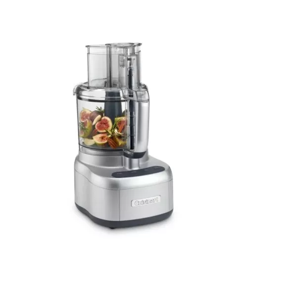 Cuisinart Elemental 11-Cup Silver Food Processor with See-Through Lid