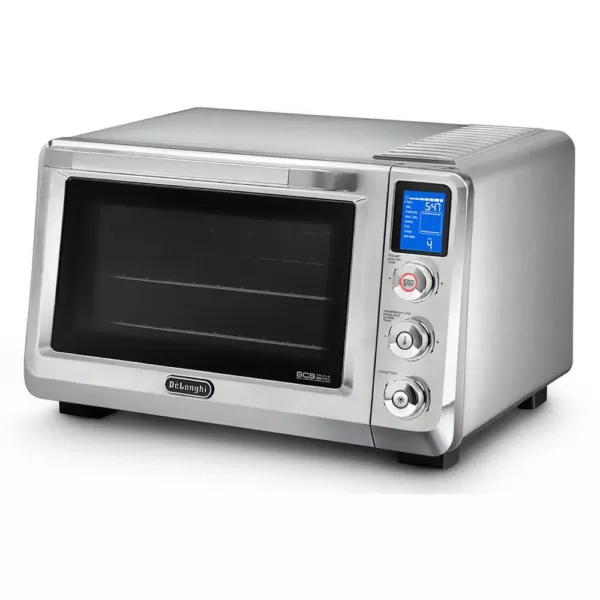 DeLonghi Livenza 2000 W 2-Slice Stainless Steel Convection Toaster Oven with Broiler