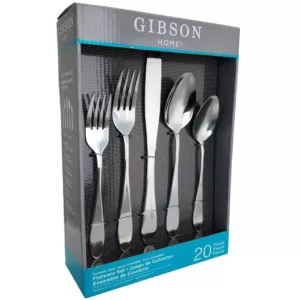 Gibson Home Everington 20-Piece Stainless Steel Flatware Set (Service for 4)