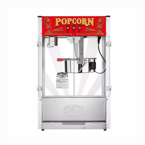 Great Northern Commercial Midway Marvel 16 oz. Silver Popcorn Machine