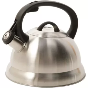 Mr. Coffee Flintshire 1.75 Qt. Stainless Steel Whistling Tea Kettle