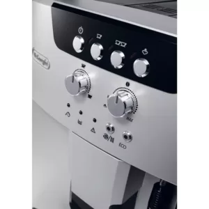 DeLonghi Magnifica Fully Automatic Stainless Steel Espresso Machine with Manual Cappuccino Maker System