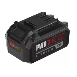 Skil PWRCORE 20-Volt Lithium-ion 5.0 Ah Battery with Fuel Gauge