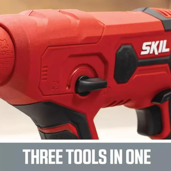 Skil PWRCORE 20-Volt Lithium-Ion Cordless SDS Plus Rotary Hammer Kit