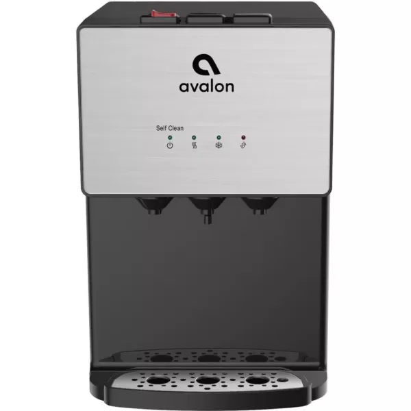 Avalon A12 Countertop Bottleless Water Dispenser, 3 Temperatures, Self-Cleaning, Stainless Steel