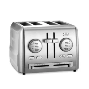 Cuisinart Custom Select 4-Slice Stainless Steel Toaster with Crumb Tray