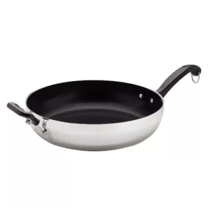 Farberware Classic Series 12 in. Stainless Steel Nonstick Stovetop Skillets