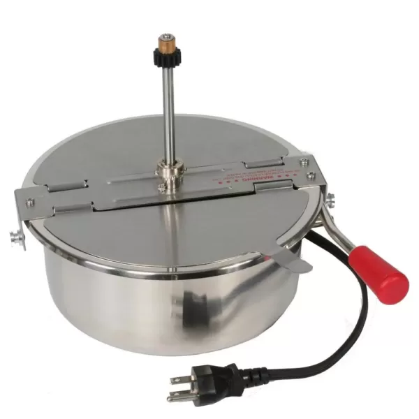 Great Northern 8 oz. Stainless Steel Replacement Popcorn Kettle