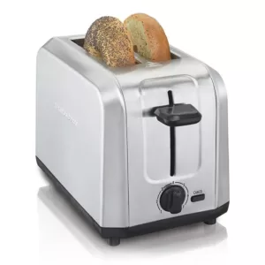 Hamilton Beach Stainless Steel 2 Slice Toaster with Extra Wide Slots