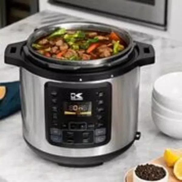 KALORIK 10-in-1 Multi Use 6 Qt. Stainless Steel Electric Pressure Cooker