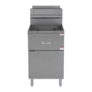 Magic Chef 52 Qt. Stainless Steel Commercial Natural Gas Fryer
