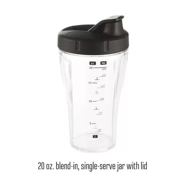 Weston Pro Series 32 oz. 11-speed with Sound Shield and 20 oz. Travel Jar Stainless Steel Blender