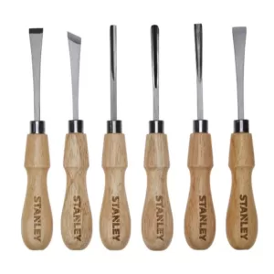 Stanley Wood Carving Set (6-Piece)