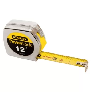 Stanley 12 ft. PowerLock Tape Measure