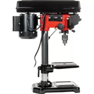 Stark 8 in. Stationary Benchtop 5-Speed Wood Workbench Drill Press Station
