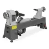 Stark 10 in. x 18 in. 5 Grate Variable-Speed Benchtop Wood Lathe in Gray with Low Noise
