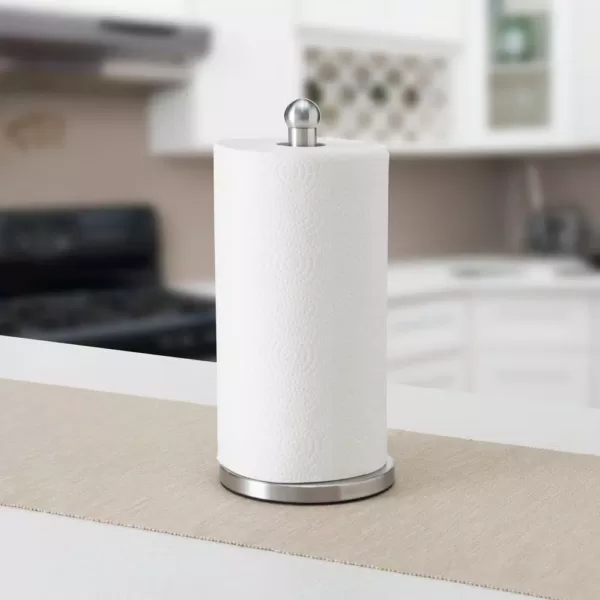 Home Basics Stainless Steel Paper Towel Holder