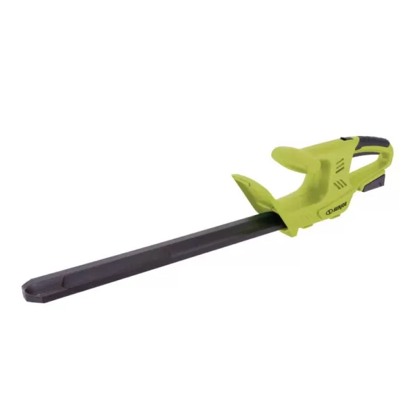 Sun Joe 18 in. 24-Volt Cordless Handheld Hedge Trimmer (Tool-Only)