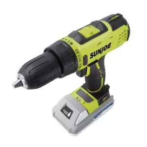 Sun Joe 24-Volt 0.5 in. Chuck Lithium-iON Cordless Drill/Driver Kit with 2.0 Ah Battery + Charger