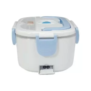 Tayama Electric Lunch Box in White Light Blue