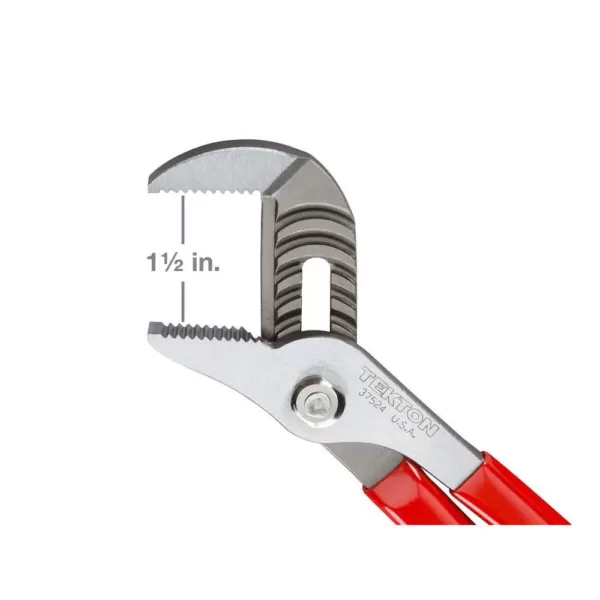 TEKTON 10 in. Groove Joint Pliers (1-1/2 in. Jaw)