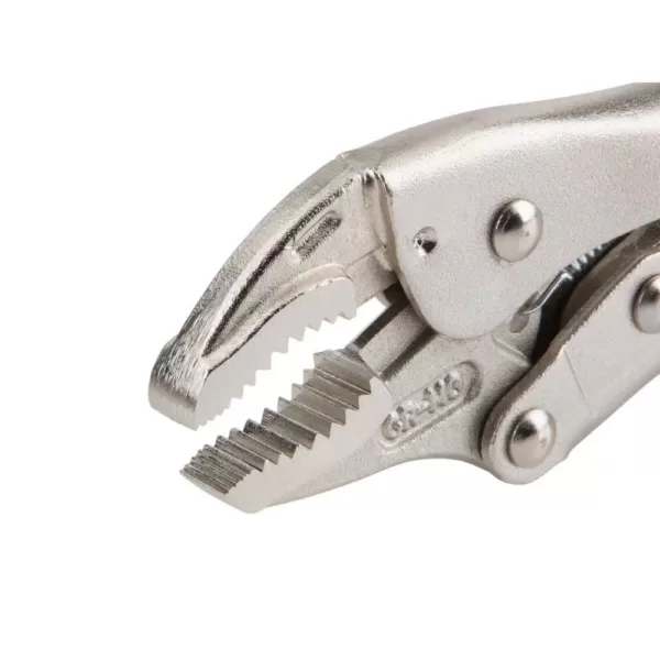 TEKTON 5 in. Curved Jaw Locking Pliers (4-Pack)