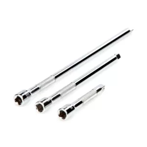 TEKTON 3 in., 6 in., 9 in. x 1/4 in. Drive Extension Set (3-Piece)