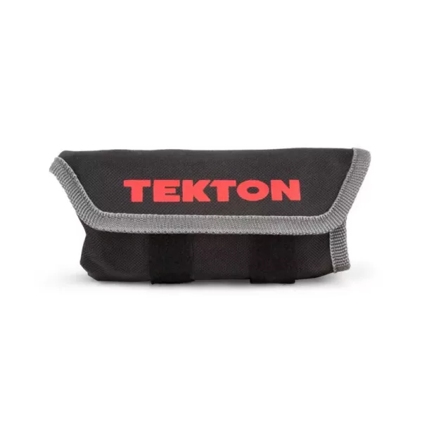 TEKTON 5/16 in. to 3/4 in. Stubby Combination Wrench Pouch (8-Tool)