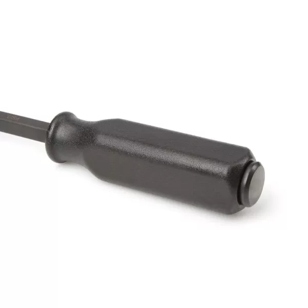TEKTON 12 in. Angled Tip Handled Pry Bar with Striking Cap