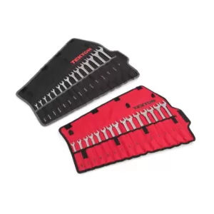TEKTON 1/4-1 in., 8 mm-22 mm Set with Pouch Combination Wrench (30-Piece)