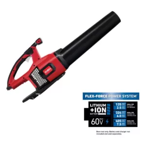 Toro 115 MPH 605 CFM 60-Volt Max Lithium-Ion Brushless Cordless Leaf Blower - Battery and Charger Not Included