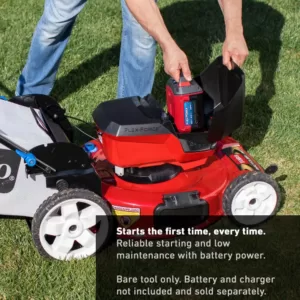 Toro 22 in. Recycler 60-Volt Max Lithium-Ion Cordless Battery Walk Behind Push Lawn Mower - Battery/Charger Not Included
