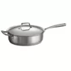 Tramontina Gourmet Prima 5 qt. Stainless Steel Saute Pan with Lid