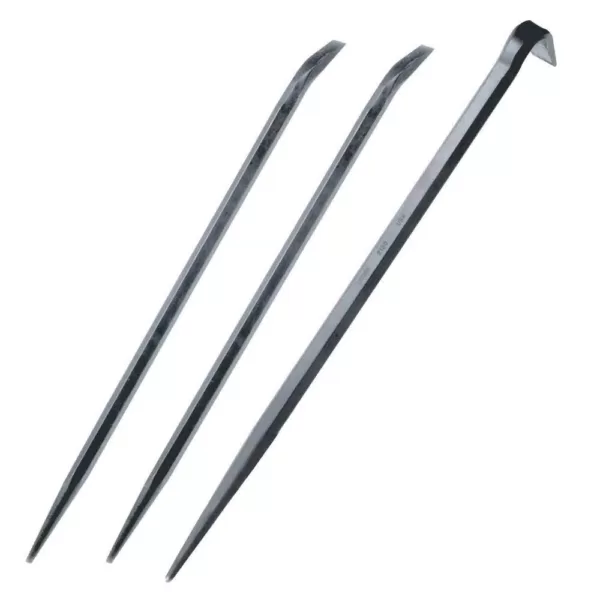 URREA Set of 3 Alignment Bars 14 in. and 16 in. Long with Various Blade Tips