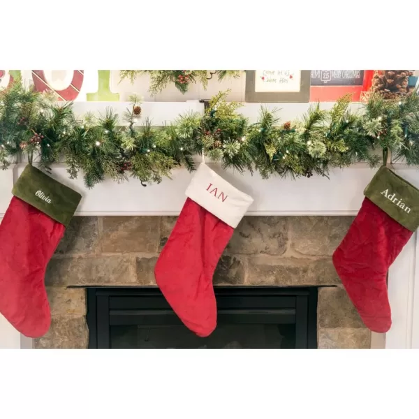 Village Lighting Company Garland and Stocking Mantle Hanger (3-Pack)