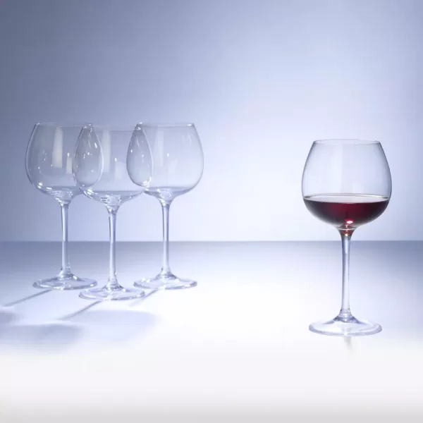 Villeroy & Boch Purismo 18.5 oz. Lead Free Crystal Full Bodied Red Wine Glass (4-Pack)