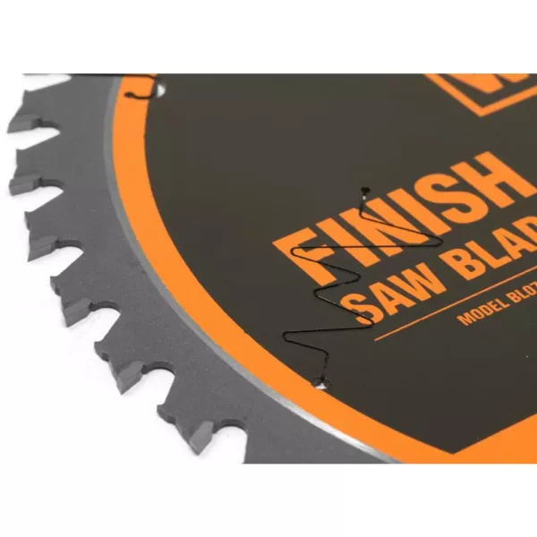 WEN 7.25 in. 40-Tooth Carbide-Tipped Professional Finish Saw Blade for Miter Saws and Circular Saws