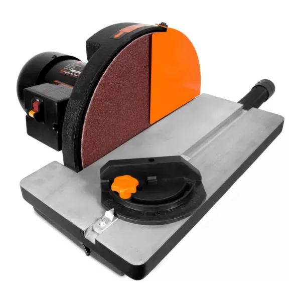 WEN Corded 12 in. Benchtop Disc Sander with Miter Gauge and Dust Collection System