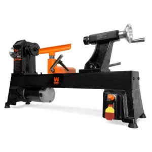 WEN 4.5 Amp 12 in. x 18 in. Cast Iron Wood Variable Speed Lathe