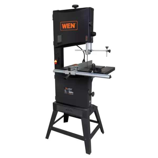 WEN 9.5 Amp 14 in. 2-Speed Band Saw with Stand and Work Light