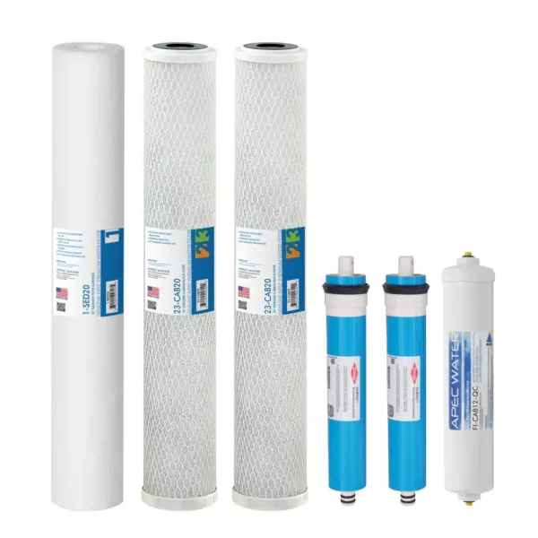 APEC Water Systems Ultimate Indoor Reverse Osmosis 180 GPD Commercial-Grade Drinking Water Filtration System