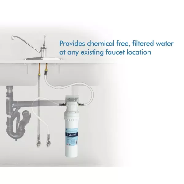APEC Water Systems CS-Series High Capacity Under-Counter Water Filtration System with Scale Inhibitor