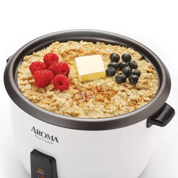 AROMA 32-Cup White Rice Cooker